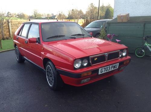 1990 Lancia Integrale 8v very clean very cheap!! SOLD