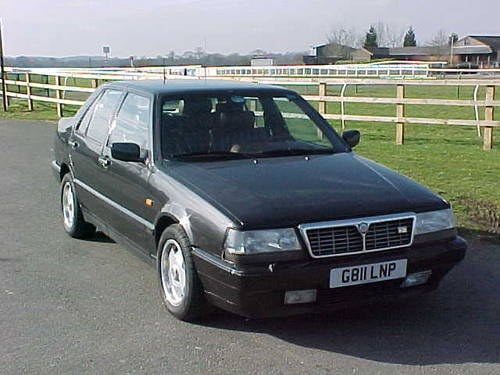 1989 Rare Lancia Thema 8.32 Ferari SÅLD
