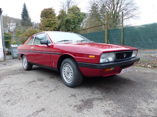 1980 Very well-maintained and rust-free Lancia Gamma Coupé 2500 VENDUTO