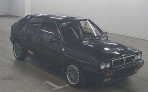 1992 Lancia Delta HF intragale 16v = Clean Black(~)Grey   For Sale