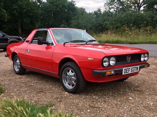 1981 Lancia Beta Spyder 2.0 in exemplary condition SOLD