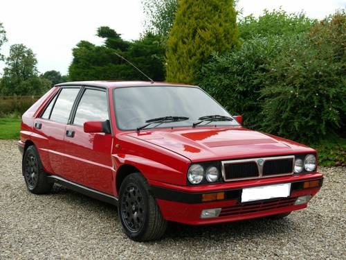 1990 Lancia Delta HF Integrale 16V 4WD  For Sale by Auction