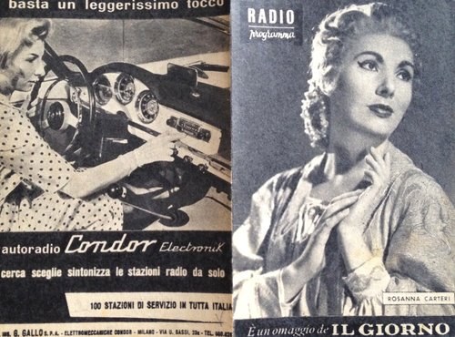 LANCIA AURELIA B24  ORIGINAL RADIO - CONDOR For Sale