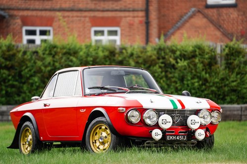 1970 Lancia Fulvia 1600HF Fanalone Group 4 Rally Car VENDUTO
