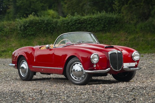 1954 Lancia Aurelia B24 Spider America RHD VERKOCHT