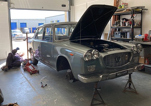 1961 Ultra-Rare Lovely Lancia Flavia: Full History. Two owners. For Sale