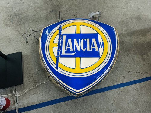 1970 Lancia Authentic Sign For Sale