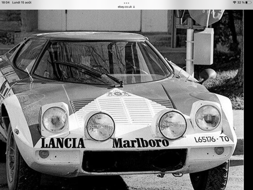 1974 Lancia Stratos and parts