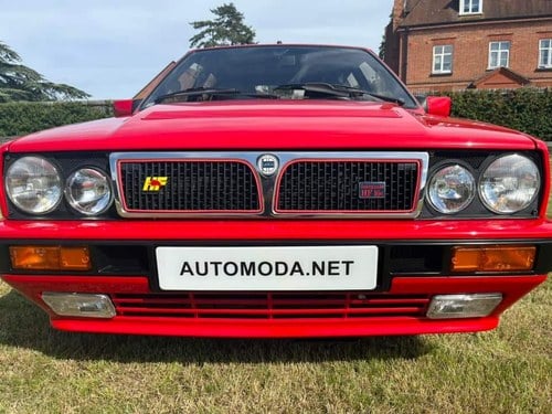 1989 Lancia Delta Integrale 16v Rosso Monza VENDUTO