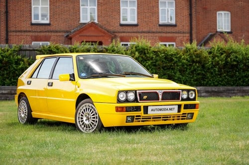 1994 Lancia Delta Integrale( Car SOS) Giallo Ginestra EvoII VENDUTO