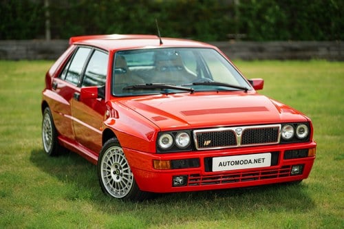 1993 Lancia delta Integrale EvoII Rosso Monza VENDUTO