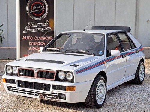 1992 LANCIA DELTA 2.0 HF TURBO EVOLUZIONE MARTINI 5 252\400 - ASI A vendre