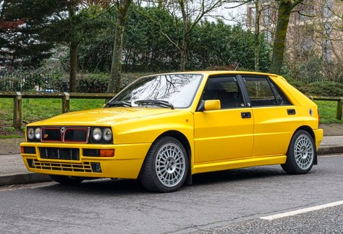 1992 Lancia Delta Intregale Evoluzione 1 'Giallo Ferrari' Limited VENDUTO