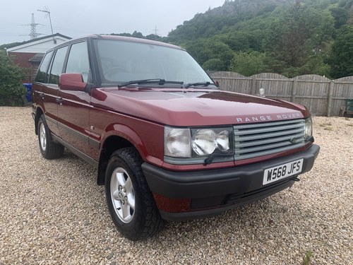 2000 *** EXTREMELY LOW MILEAGE P38 RANGE ROVER *** SOLD