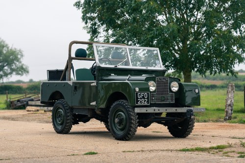 1955 Land Rover Series 1 86" Restored USA exportable For Sale