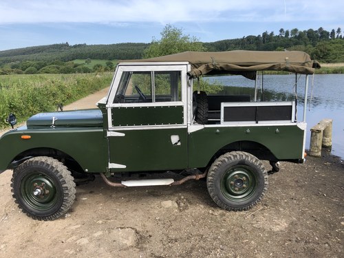 1955 Land Rover Series 1, 86" Soft top For Sale