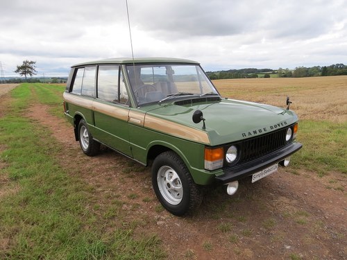 1973 Range Rover Classic 2 Door Suffix B 3.5 V8 For Sale