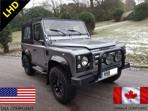 1996 LHD Land Rover Defender 90 Soft Top 300 tdi For Sale (picture 1 of 11)