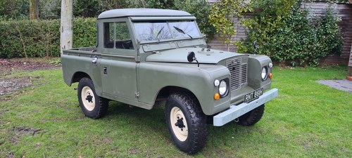 1970 Land Rover series 2a Galvenised chassis SOLD