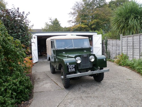 1953 Land Rover Series 1 86" SOLD