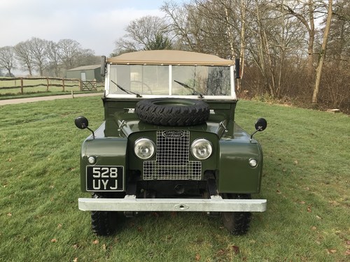 1954 Land Rover Series 1 86in SOLD