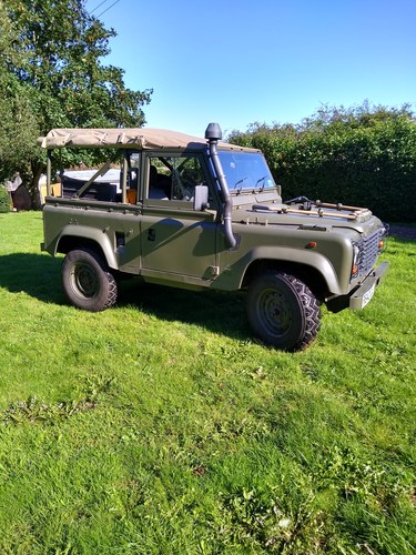 1998 EX ARMY WOLF SOFT TOP Defender TDI For Sale