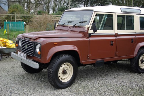 1983 Land Rover 110 V8 County Station Wagon  SOLD