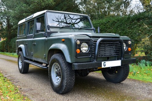 1990 Land Rover Defender 110 300 TDi County Stationwagon For Sale