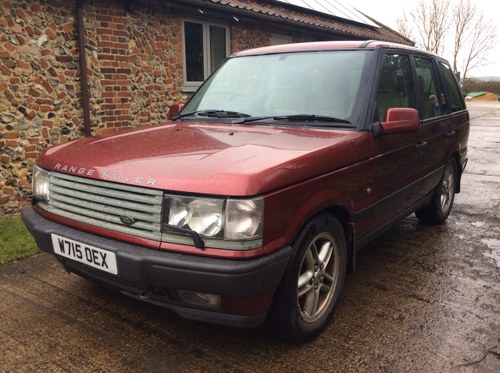 2000 Range Rover P38 only 3 owners For Sale