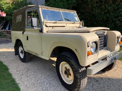 1974 Land Rover series 3 soft top galvanised chassis VENDUTO