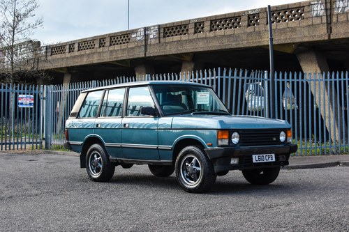 1993 Range Rover Land Rover Classic Vogue 200tdi Agean Blue In vendita