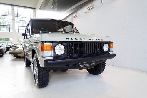 1978 Superb early 2 door Range Rover Classic, one owner from new SOLD