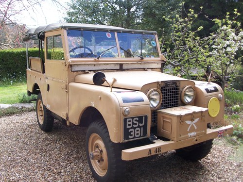 1955 Ex Military Land Rover 86" Series 1 For Sale