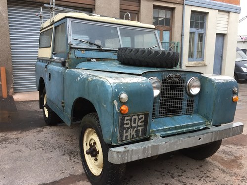 1959 Land Rover Series 2 88 barn find SWB petrol For Sale