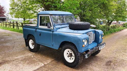 1981 LAND ROVER SERIES 3 88 PICK UP PETROL “THE SCOTT” #325 For Sale