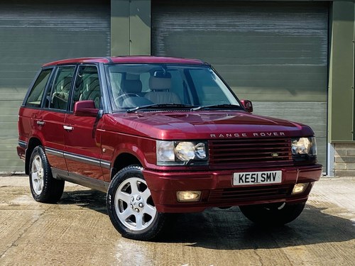 2001 Range Rover P38 Vogue 4.6 V8 Petrol Auto 5SP in Red SOLD