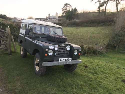 1958 Land Rover series 2 for sale SOLD
