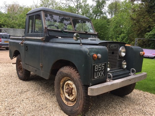 1963 Land Rover Series 2 88 barn find SWB petrol For Sale