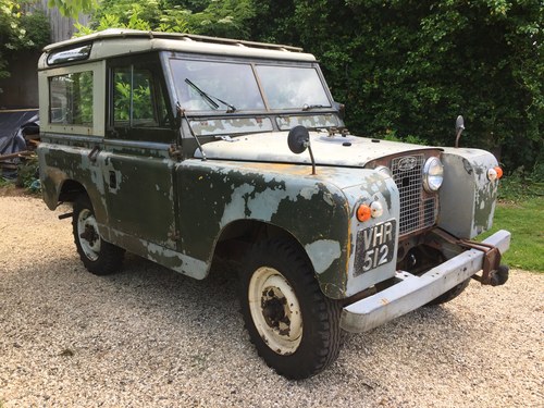 1960 Land Rover Series 2 88 barn find SWB petrol For Sale