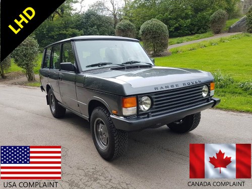 1987 RANGE ROVER CLASSIC 200 TDI – LEFT HAND DRIVE For Sale