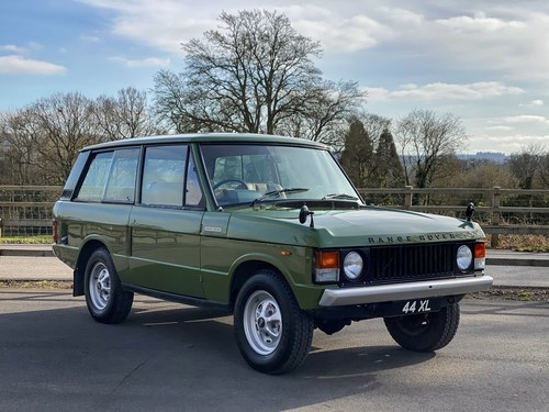 1971 Range Rover Suffix A In vendita