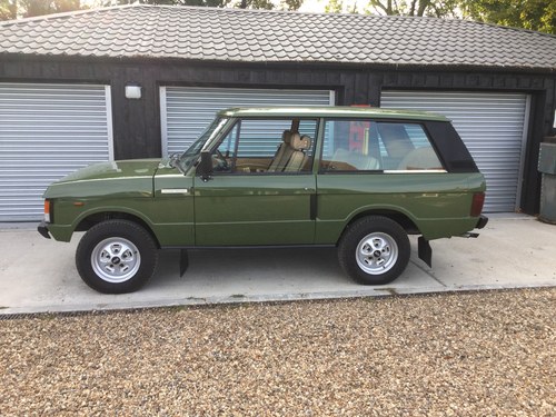 1979 Range Rover Classic For Sale