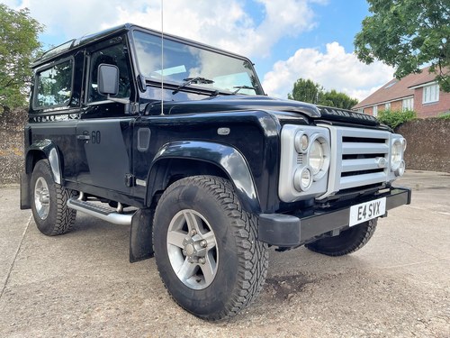 2008 defender 90 TDCi SVX station wagon 60th anniversary For Sale
