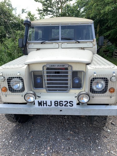 1978 Land Rover Series 3 transit engine SWB Till salu