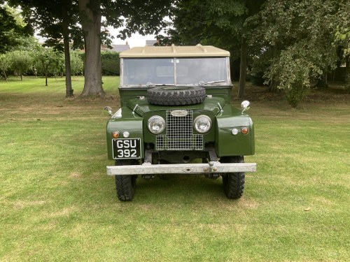 1956 Landrover series 1 86 inch 2052cc diesel For Sale