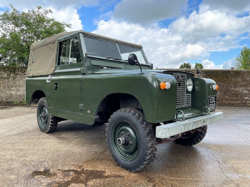 1966 land rover series 2a 88in soft top 7 seater