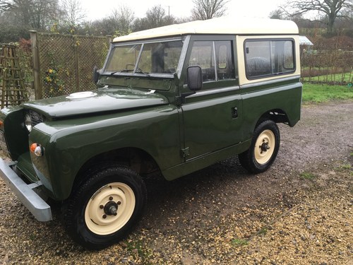 1968 Smart Land Rover Series 2a Petrol 7 seats Galv Chassis For Sale