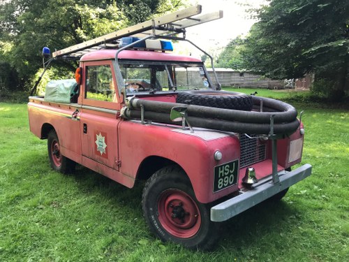 Land Rover Series 2 II 1958 Fire Engine 109 SOLD