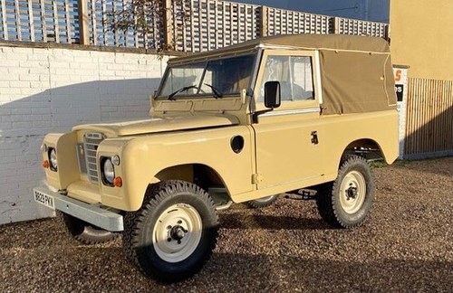 1998 Series 3 Landrover  1985 petrol ragtop For Sale