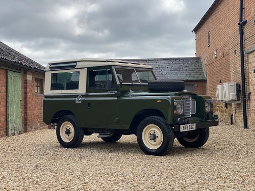 1982 Land Rover 88” Series III County Station Wagon. SOLD